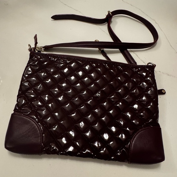 MZ Wallace Deep Burgundy Quilted Everywhere Tote - Picture 7 of 11